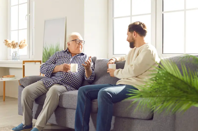 The awkward conversation: talking to your parents about accepting care